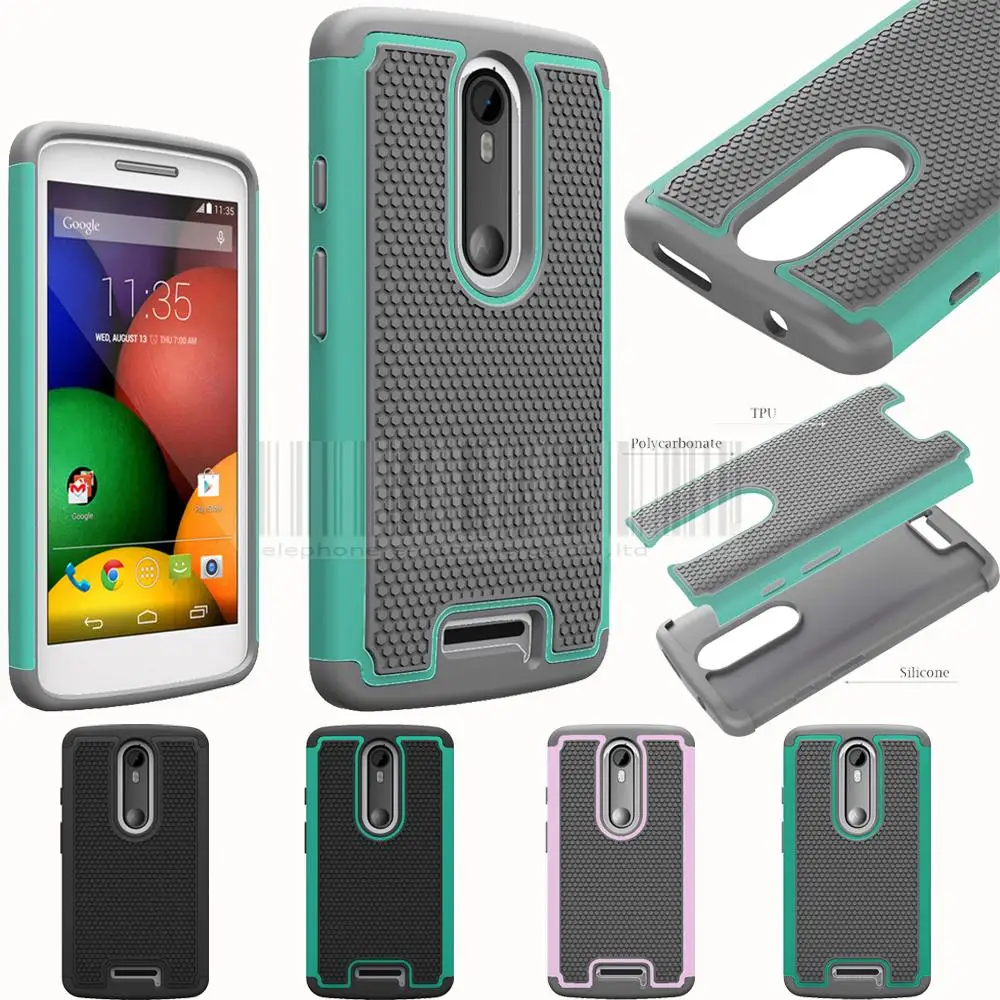 Двухслойный противоударный гибридный прочный ударопрочный резиновый жесткий