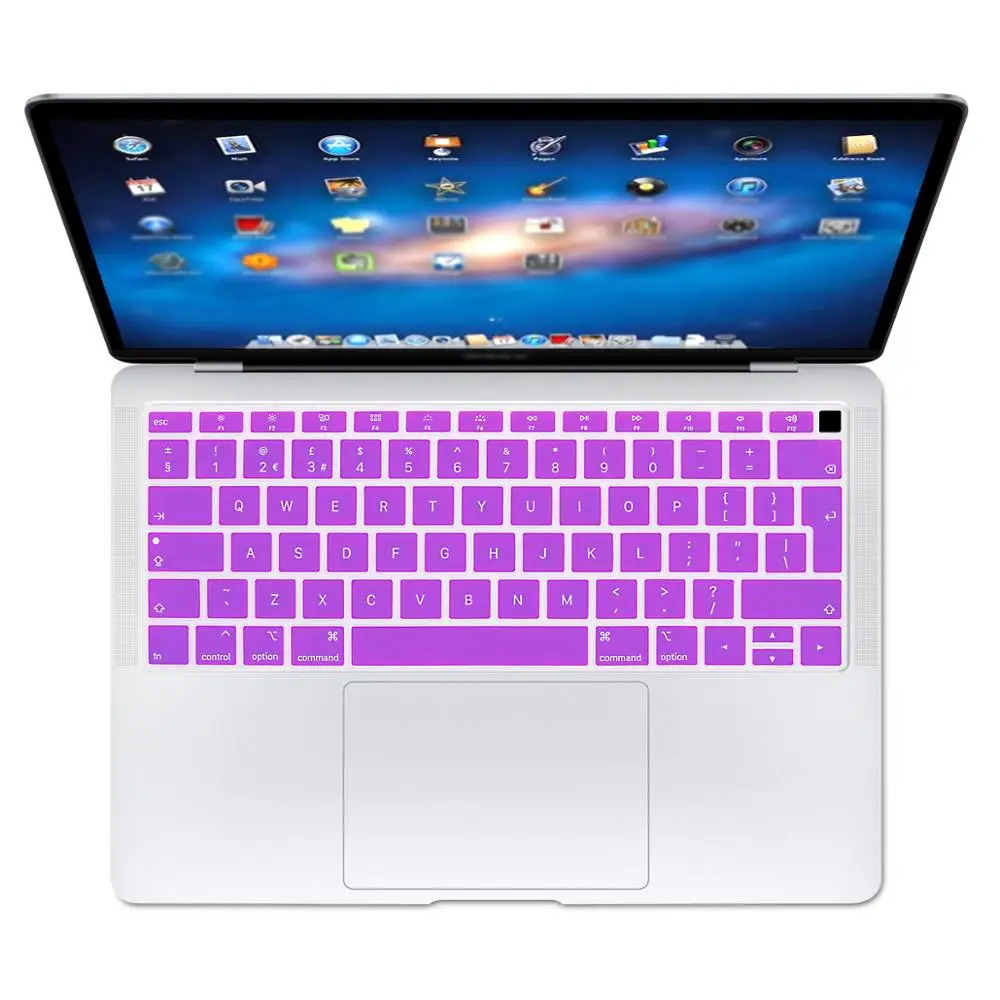 Чехол для ноутбука macbook air 1" пылеотталкивающая пленка кремниевый ноутбук Защитная пленка для клавиатуры Водонепроницаемая A1932