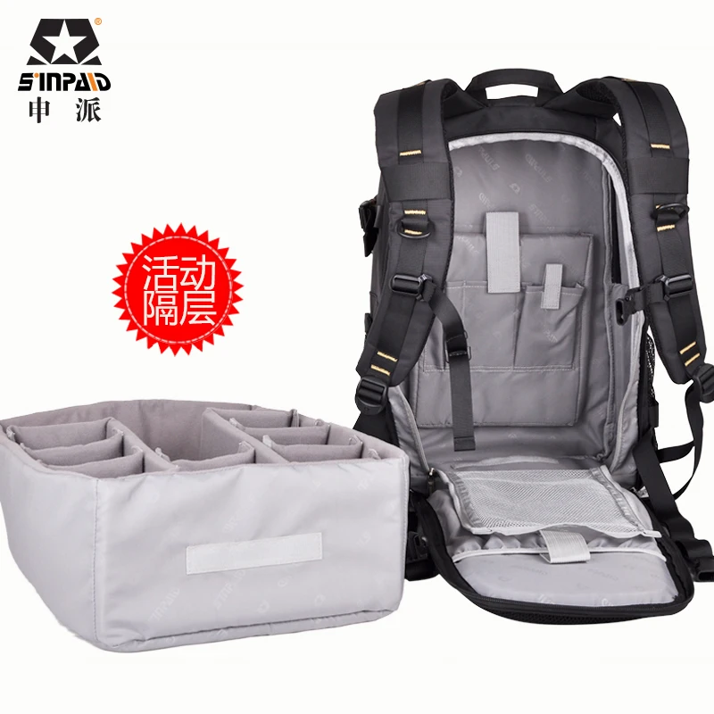 Большая Сумка для DSLR камеры рюкзак на плечо цифровых камер Nikon Canon Sony Fujifilm|camera case for