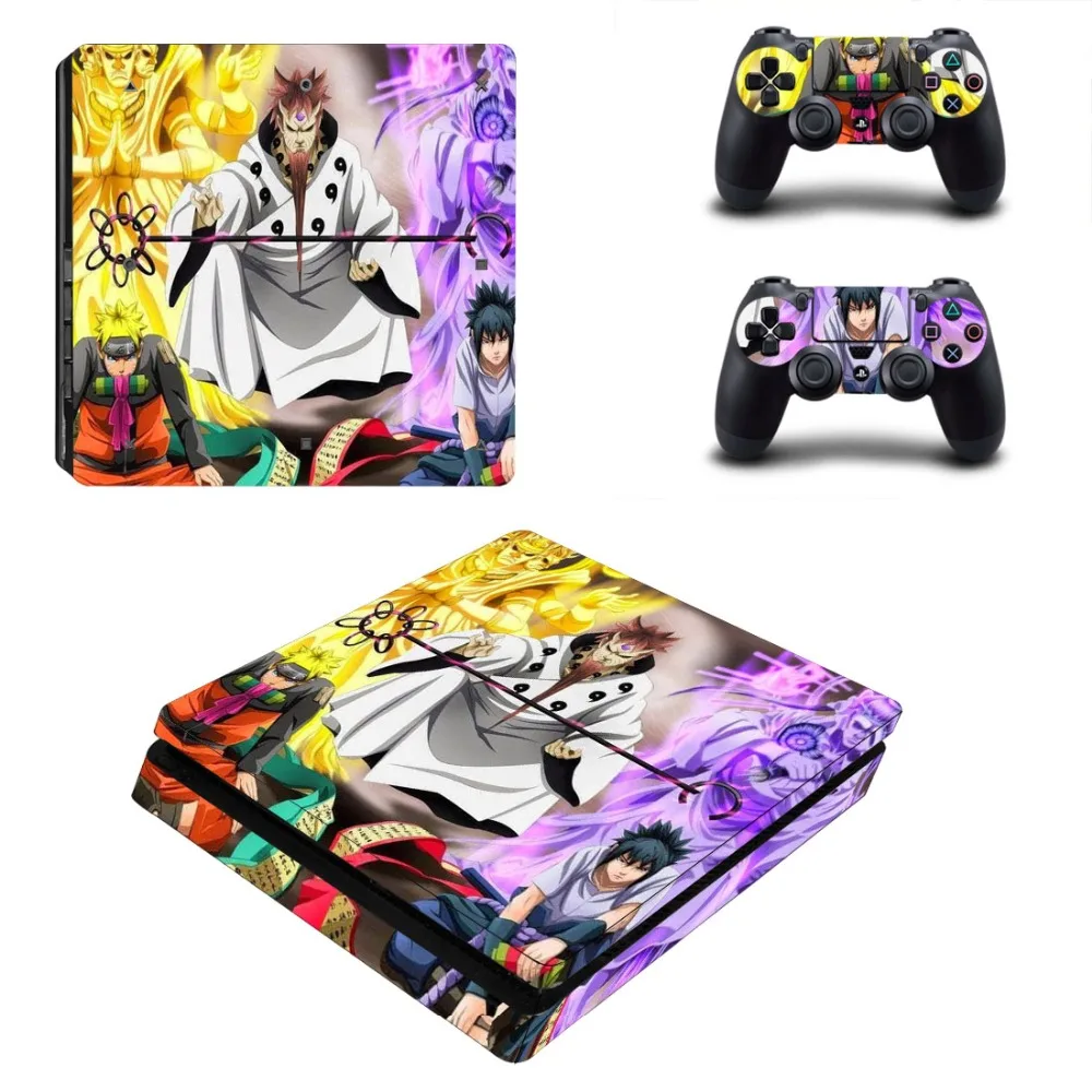 Аниме Наруто PS4 тонкий стикер кожи наклейка винил для Playstation 4 консоль и 2