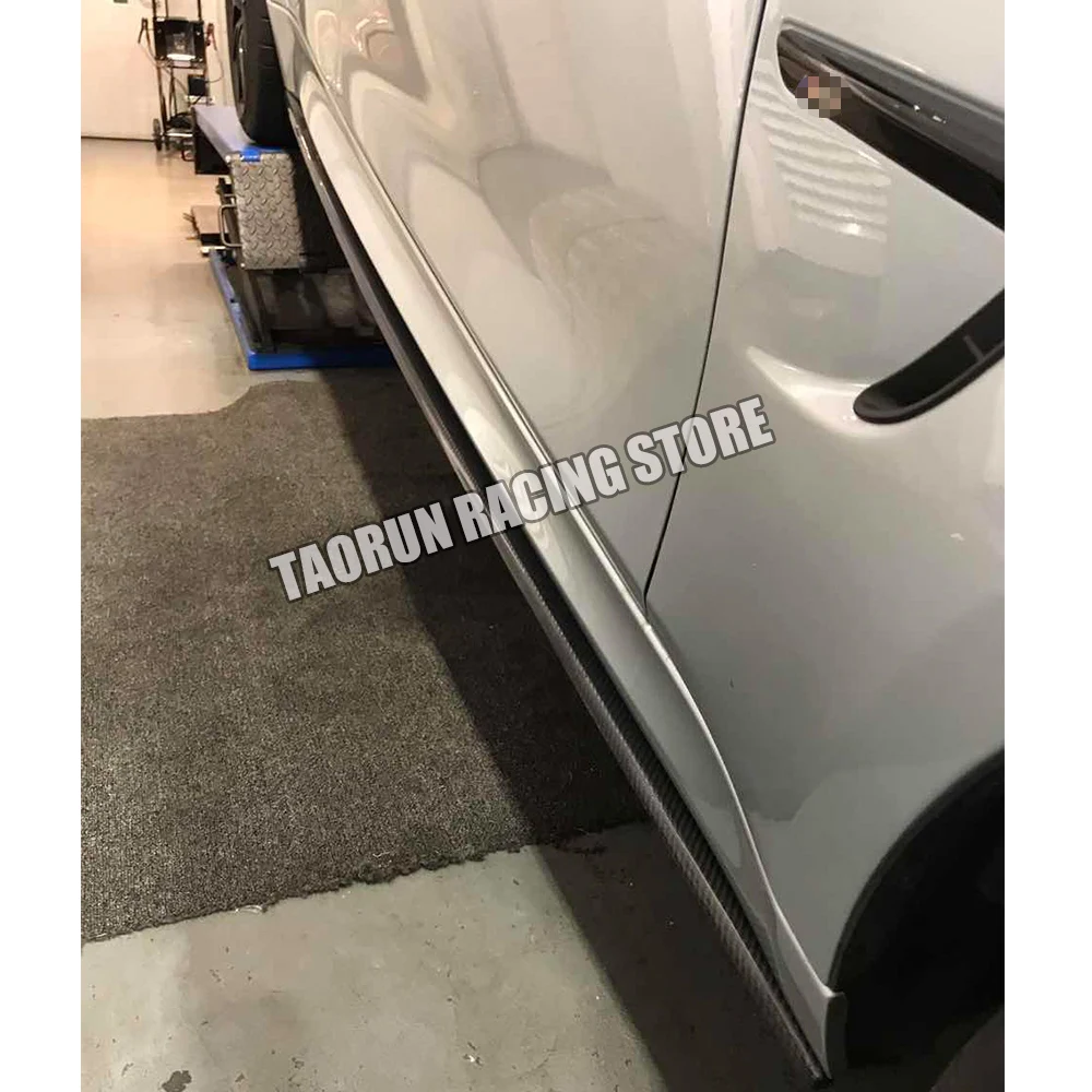 Боковая юбка бампера M3 M4 из углеродного волокна для BMW F80 F82 F83 2012 2017 боковые юбки