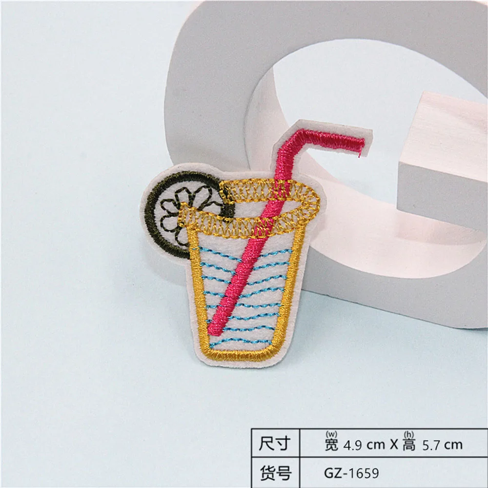 Тканевая вышитая пчела фри нашивка со слоном наклейки на одежду сумка пришивная