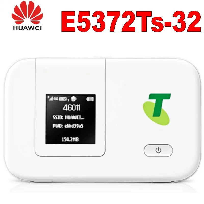 Thick battery 3560mAh Brand new T logo 150M huawei e5372ts-32 4g wireless hopspot with antenna