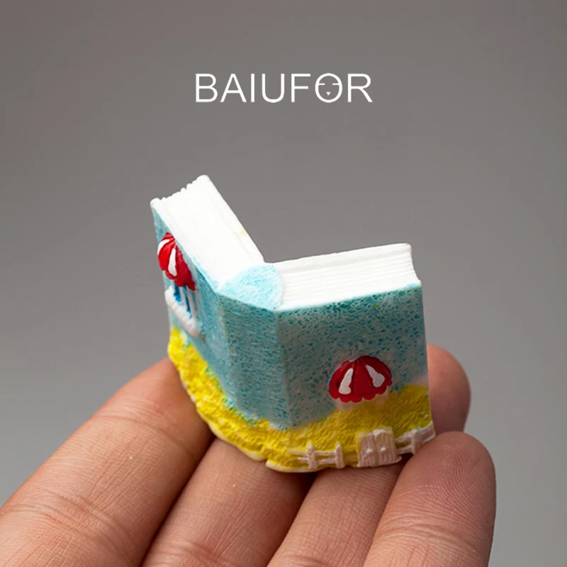 BAIUFOR Childlike Architecture милые книжные домики Волшебные трафареты для машины сказочные