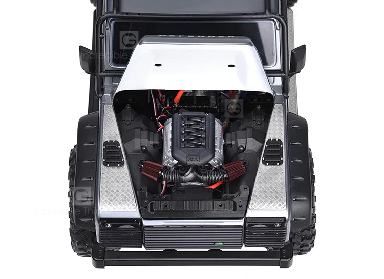 GRC TRX4 G2 двигатель предредукторный коробка передний мотор комплект T4 передний-установленный моделирование V8 двигатель