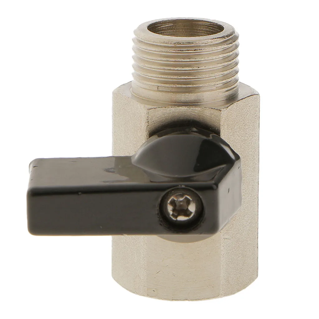 F X M 3/8 NPT латунный шаровой клапан Пескоструйный переключатель управления потоком