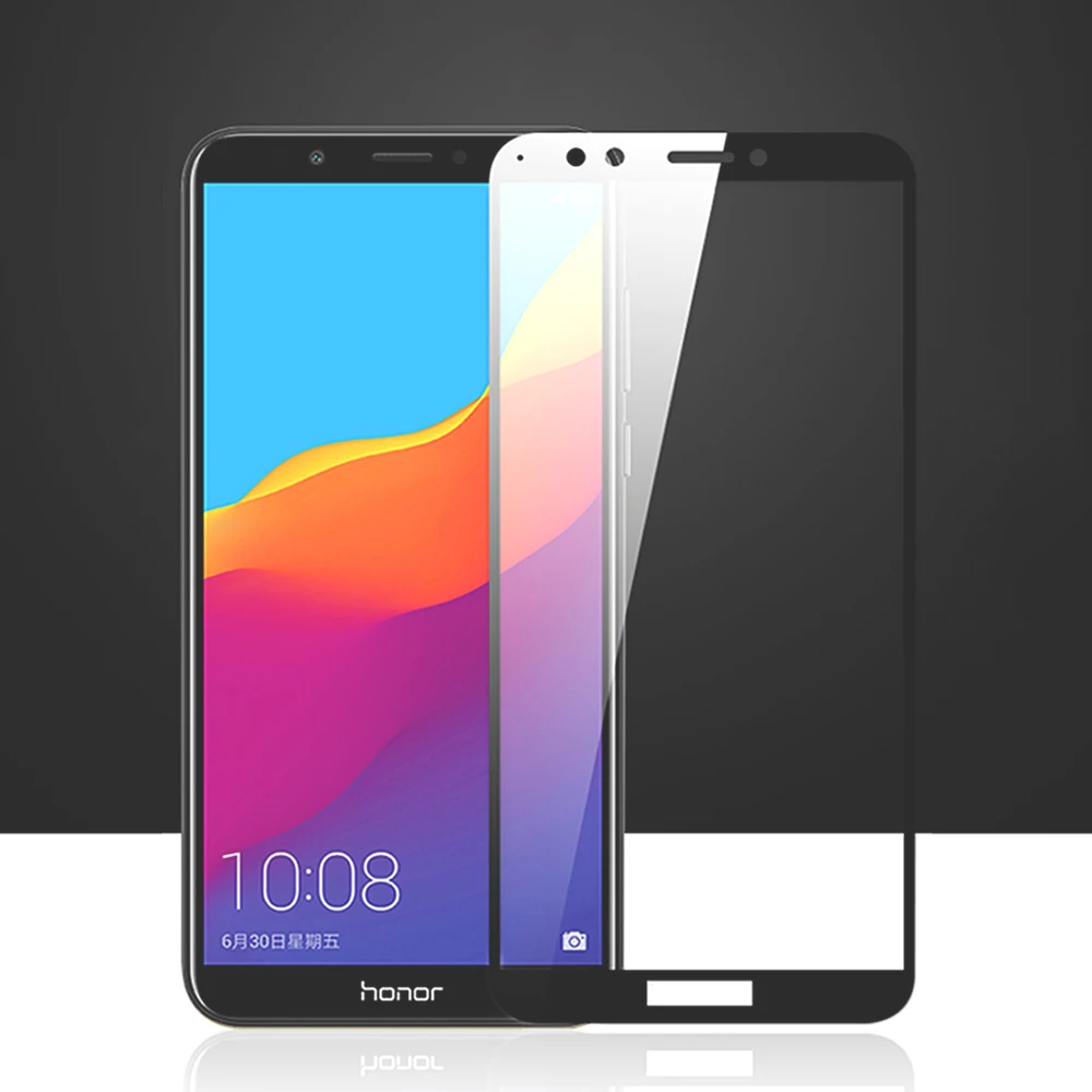 LECAYEE стекло для Huawei Honor 7A Pro закаленное 6C 9 8 Lite 7X 7C V10 Защитная пленка экрана |