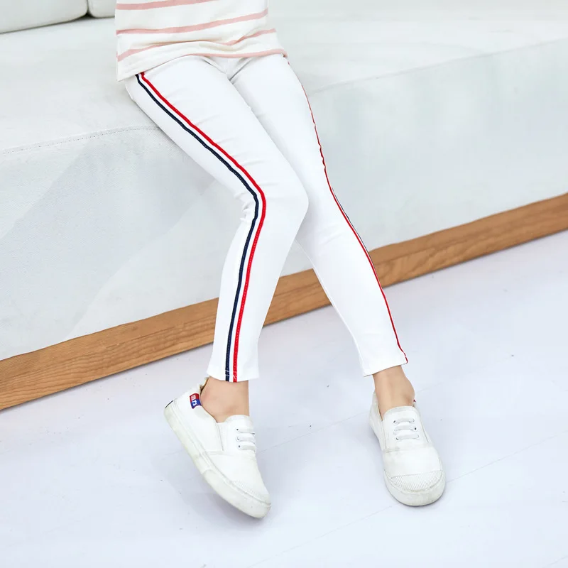 Весенние леггинсы для девочек 2019 детские брюки штаны детей новые хлопковые 3 9