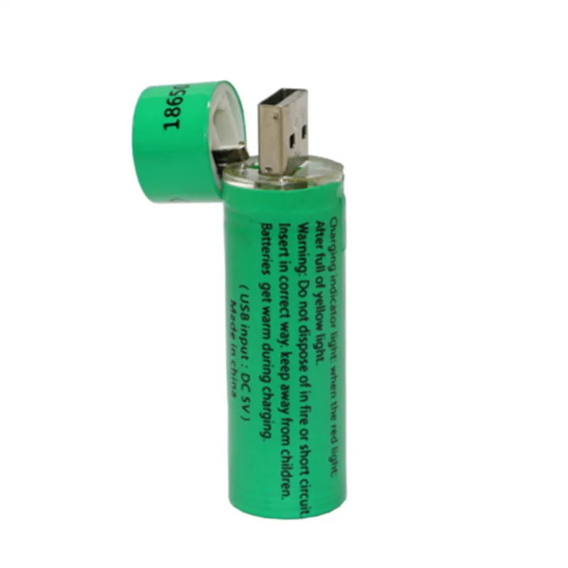 2 шт. USB зарядное устройство высокой мощности 18650 фонарик батарея батареи мини