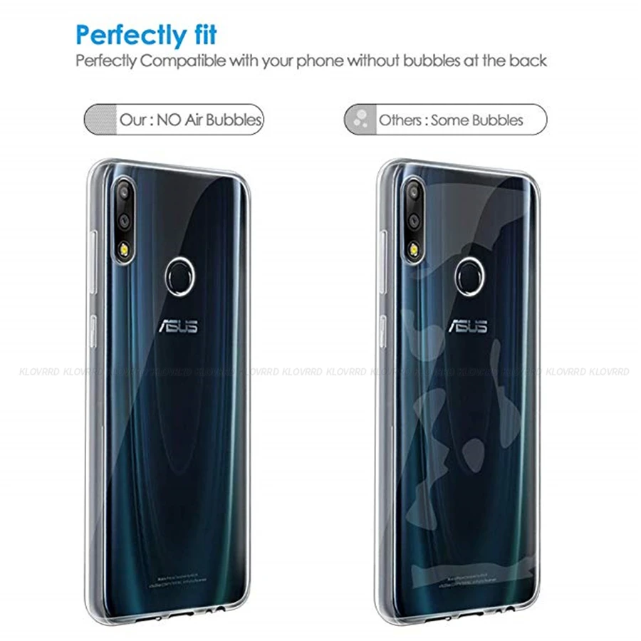 ТПУ чехол для Asus Zenfone Max Pro M2 ZB631KL ZB633KL 5z ZS620KL ZE620KL силиконовый телефона прозрачный