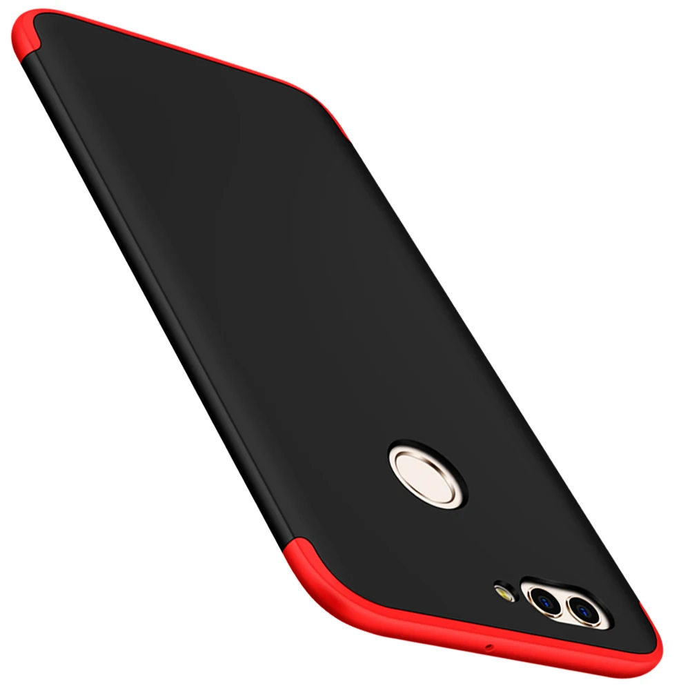 TIPFLY Роскошные дело полная защита для huawei Nova 2 Броня ПК задняя крышка Три Раздел