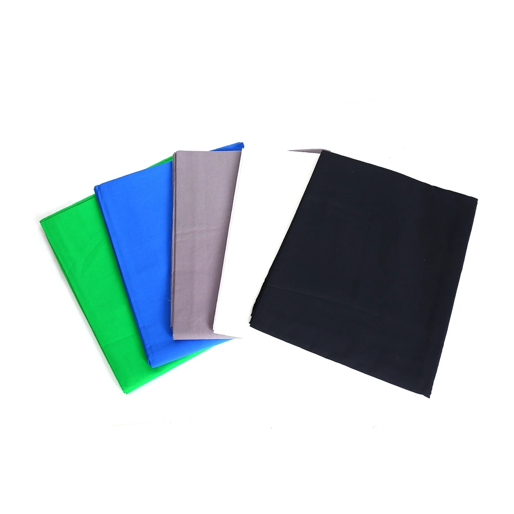 In stock 3x3M Solid color Backgrounds Green screen cotton Muslin background Photography backdrop lighting studio Chromakey CD15 |