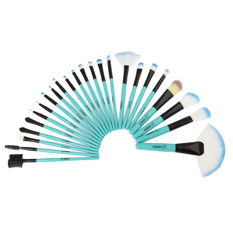 Vander профессиональные 24 шт. кисти для макияжа Набор Красота Косметика Тени бровей