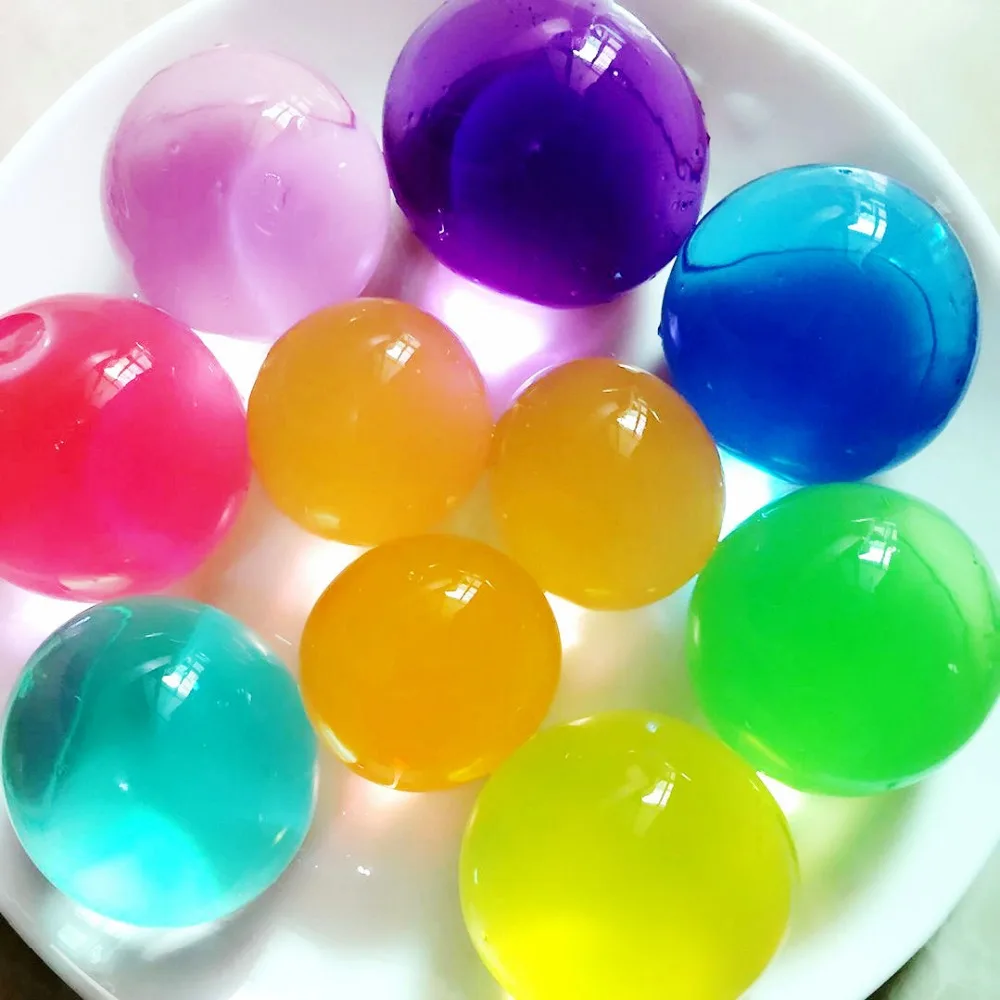 50 шт. большие сумасшедшие растущие шарики вода волшебные водяные бусины