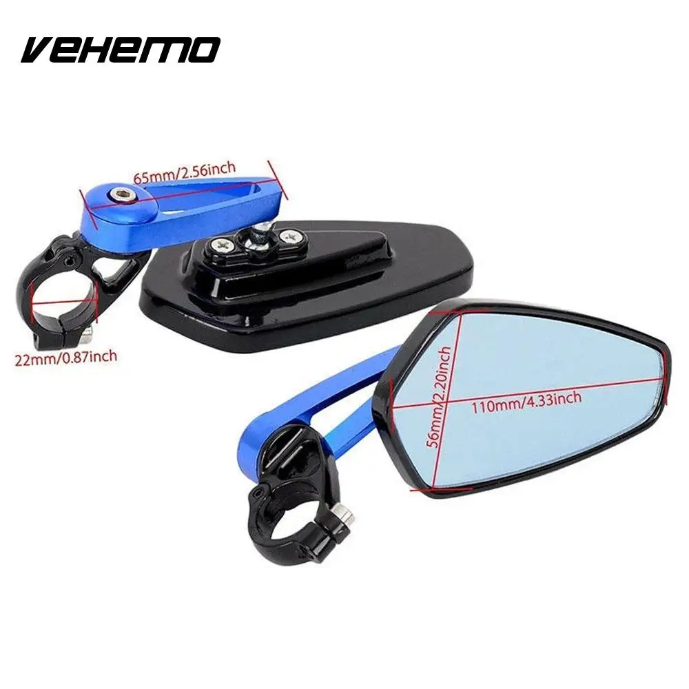 Универсальный мотоцикл зеркало заднего вида Ручка Бар Конец для Honda CB CBR 600 F3 F4 F4I RR