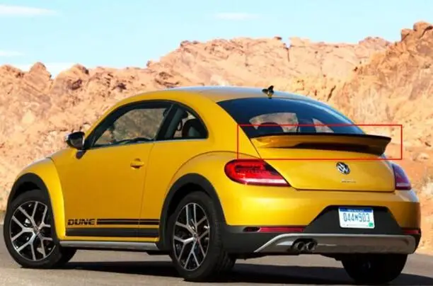 АБС пластик Автомобильный задний багажник спойлер крыло для Volkswagen Beetle GSR/G20
