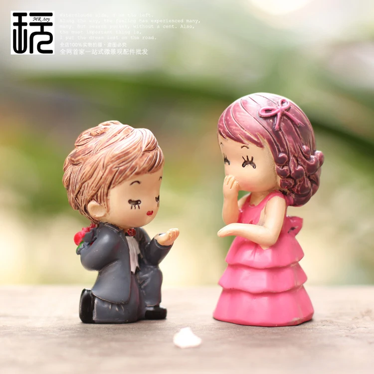 Свадебные фигурки для влюбленных подарок на День святого Валентина сказочного