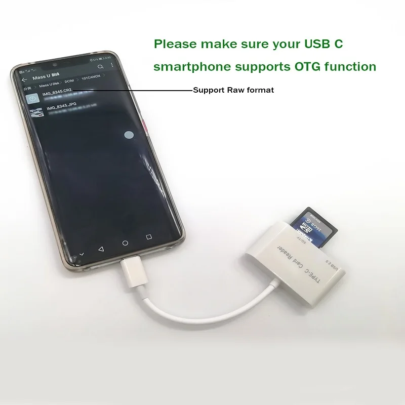 Устройство для чтения SD-карт 3 в 1 USB 2 0 кабель Type C Micro SD TF смарт-устройство карт