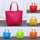 Нетканая сумка для покупок, Большая складная сумка унисекс на плечо, 1 шт., тканевые сумки, популярная женская сумка для продуктов, многоразовая сумка-тоут