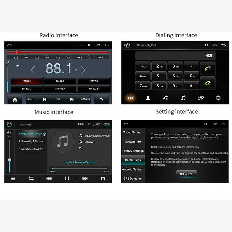 4 Cortex 7 дюймов экран автомобиля MP5 мультимедийный плеер радио FM USB Авто Bluetooth стерео
