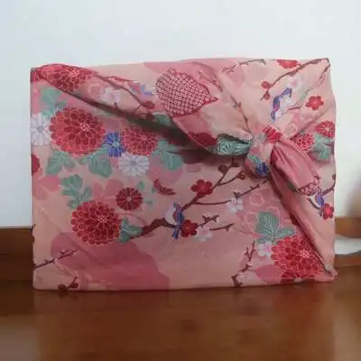 Японский стиль большой носовой платок furoshiki хлопок /кошка печатных/много использования - Цвет: 53X53cm