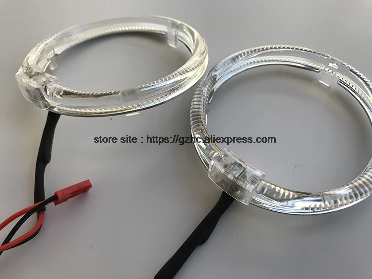 HochiTech Cree светодиодный светильник-чип, направляющий ангельские глазки, комплект, белый ореол, кольцевой Дневной светильник с диммером для Kia Borrego Mohave 2008-10
