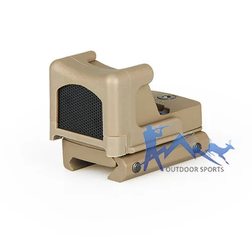 Тактический загар черный Мини красная точка убить флэш для наружного охоты