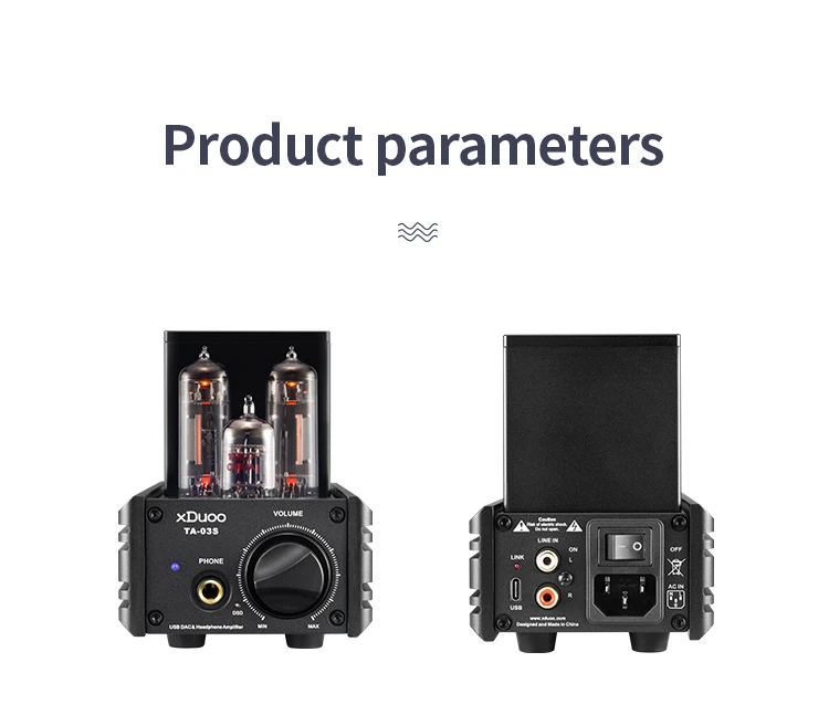 XDUOO TA-03S PCM 32 бит/192 кГц DSD128 XMOS U8 CS4398* 2 USB DAC и ламповый усилитель для наушников
