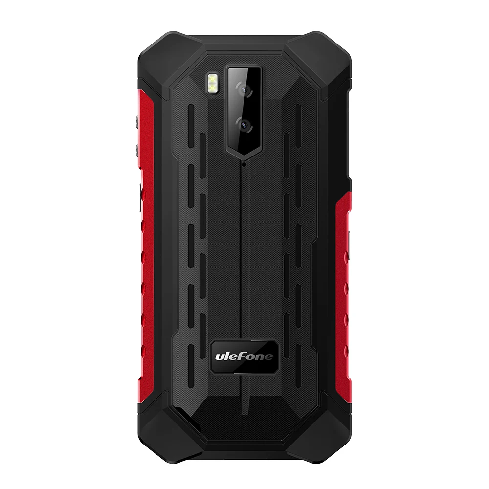 Красный Ulefone Armor X3 Android 9,0 смартфон ОЗУ 2 Гб ПЗУ 32 Гб 5,5 ''четырехъядерный IP68 Водонепроницаемый Face ID мобильный телефон с двумя sim-картами - Цвет: Красный