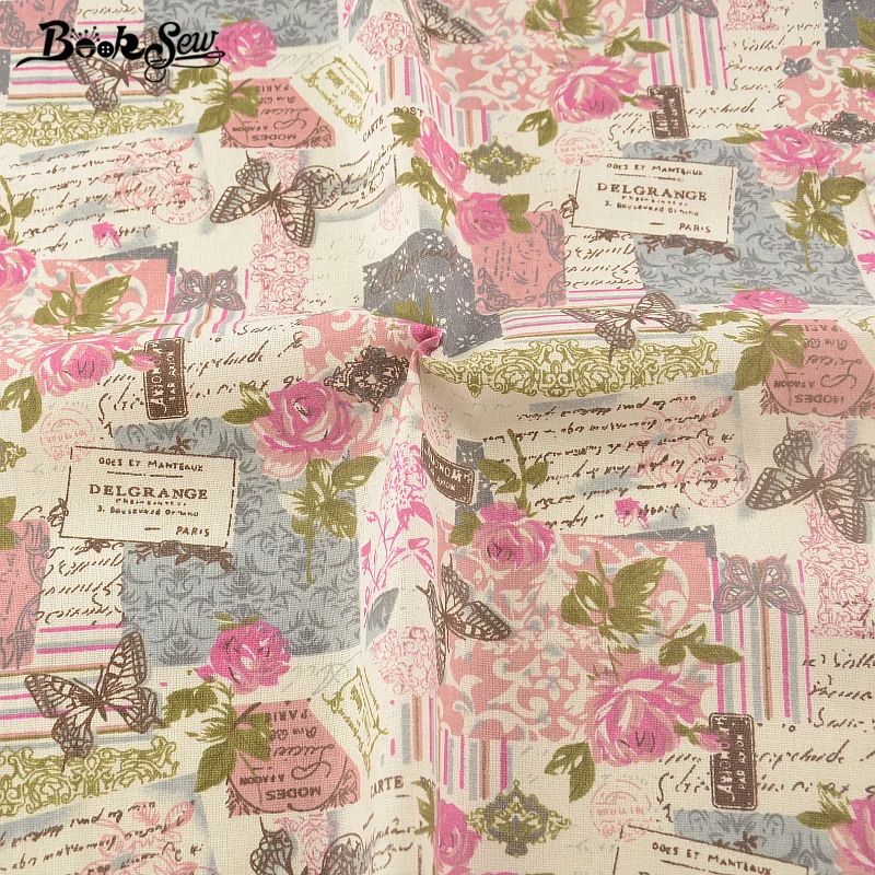 Тканевый материал для шитья Booksew домашний текстиль скатертей подушек сумок