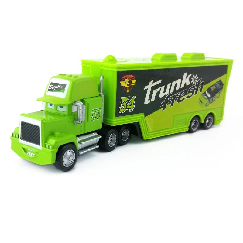 Disney Pixar Cars Mack Uncle No.34 новый грузовик 1:55 литья под давлением игрушечная модель