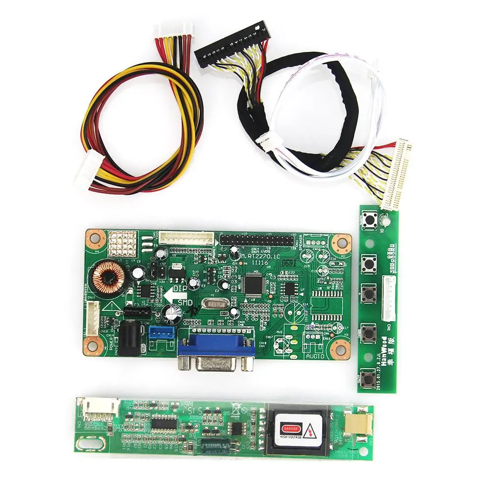

For LTN154U2-L05 LTN154U1-L01 M.RT2270 LCD/LED Controller Driver Board(VGA) LVDS Monitor Reuse Laptop 1920X1200