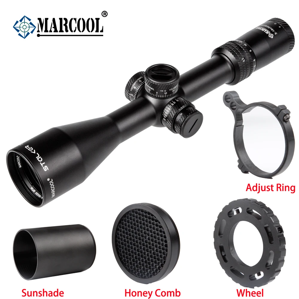 Винтовочный оптический коллиматор Marcool Stalker 3 18x50 прицел с первым фокусным