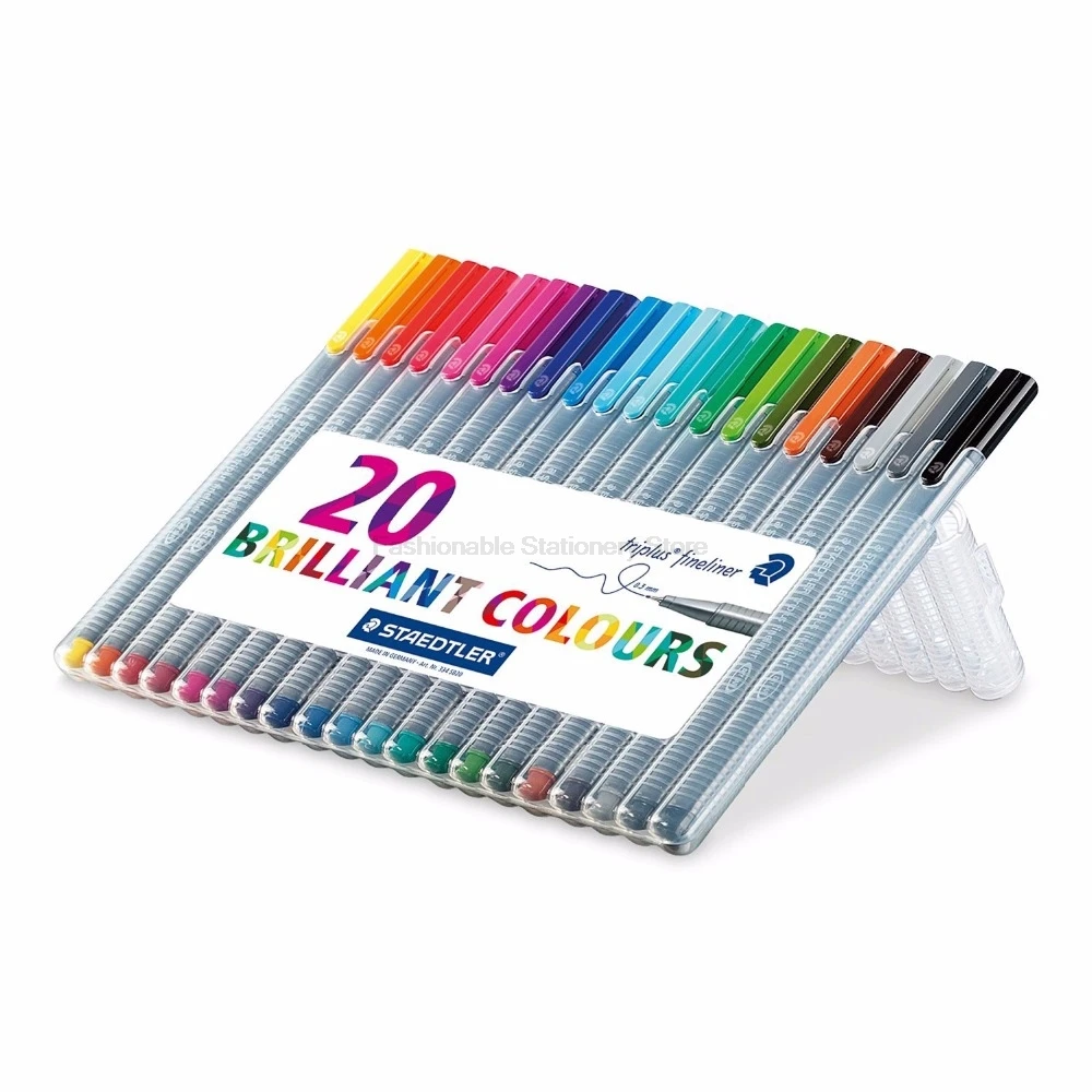 STAEDTLER 334 SB20 0.3mm 3 color Gel Pens set Fine Draw Poin