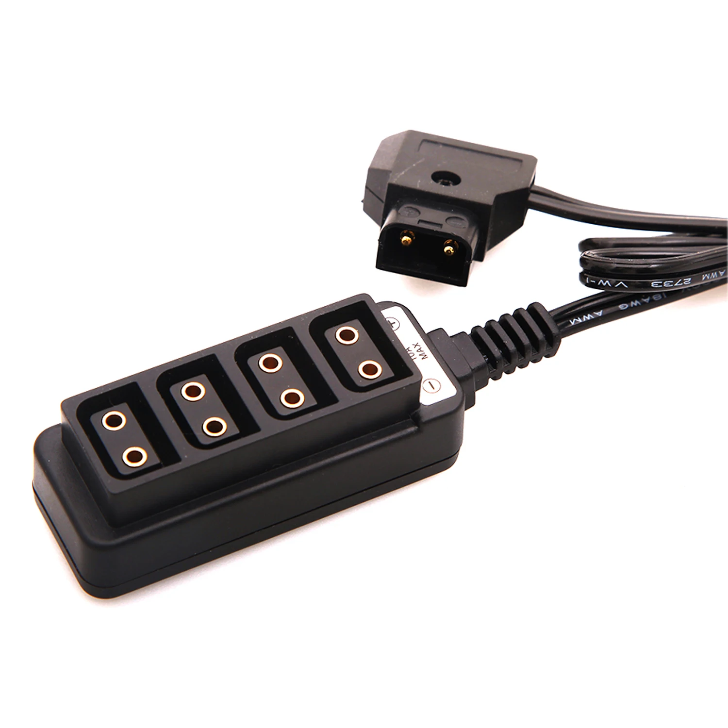 Besegad Male D-Tap B Type Power Dtap to 4 Female P-Tap Ptap Hub адаптер Электрический сплиттер для