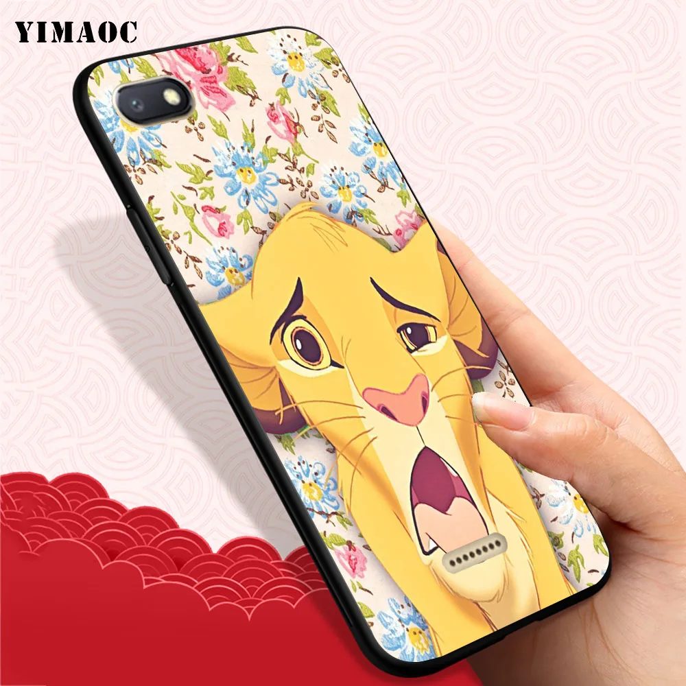 Мягкий силиконовый чехол YIMAOC lion king для Xiaomi Redmi Note 6 Pro 7 S2 Go |