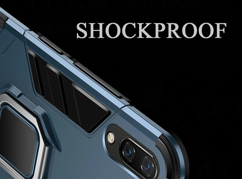 ITEUU Nova 3 палец кольцо подставка Броня чехол для huawei Nova 3 чехол s противоударный Противоударный задняя крышка Nova3