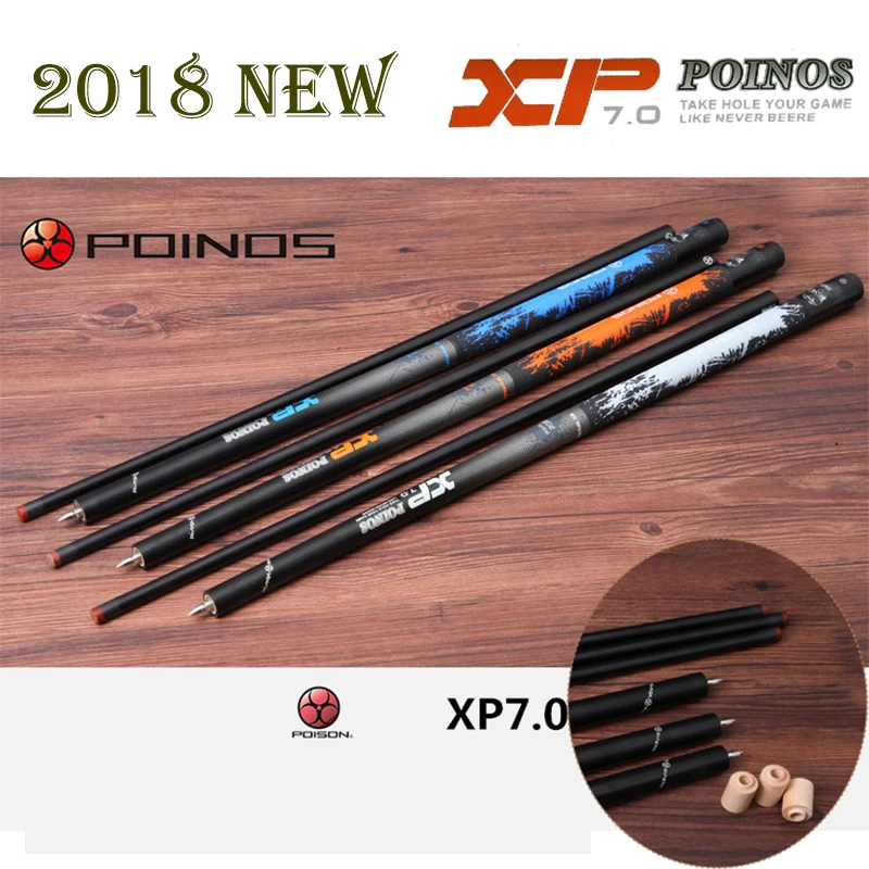 Бильярдный Кий POINOS из 2 частей 147 см 13 мм|Кии для снукера и бильярда| |