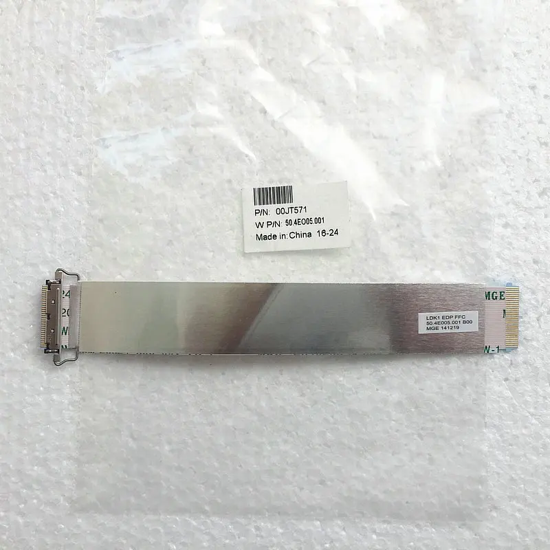 

Оригинальный кабель для Lenovo ThinkPad Helix 50.4E005.001 LDK1 EDP FFC 00JT571 0JT571 50.4EO05.001