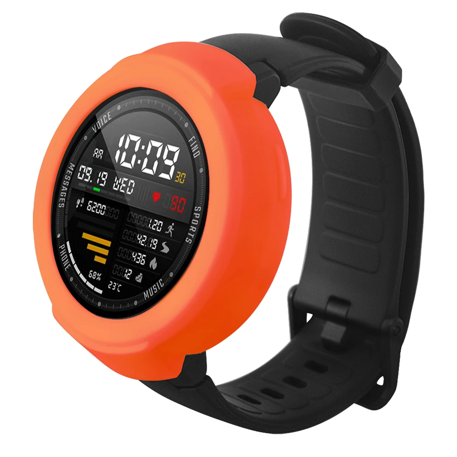 Защитный чехол с полным покрытием для Xiaomi Huami Amazfit Verge 3 Смарт-часы мягкий