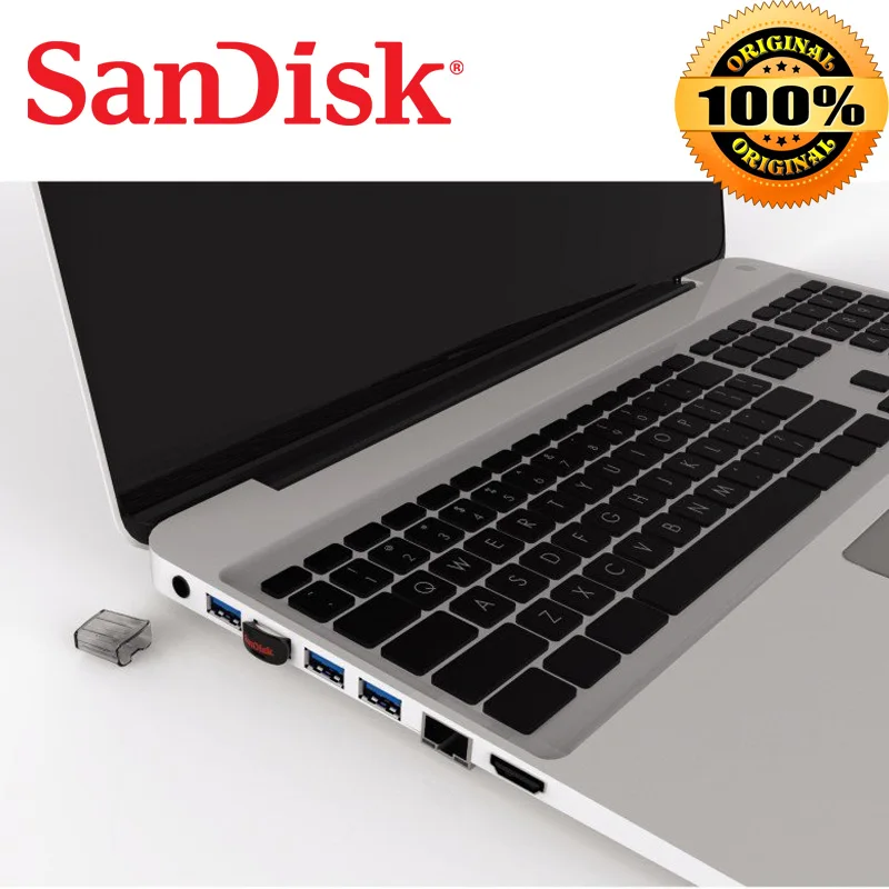 SanDisk usb флеш-накопитель 64 ГБ 32 128 Ультра подходит 3 0 до 130 м/с супер мини