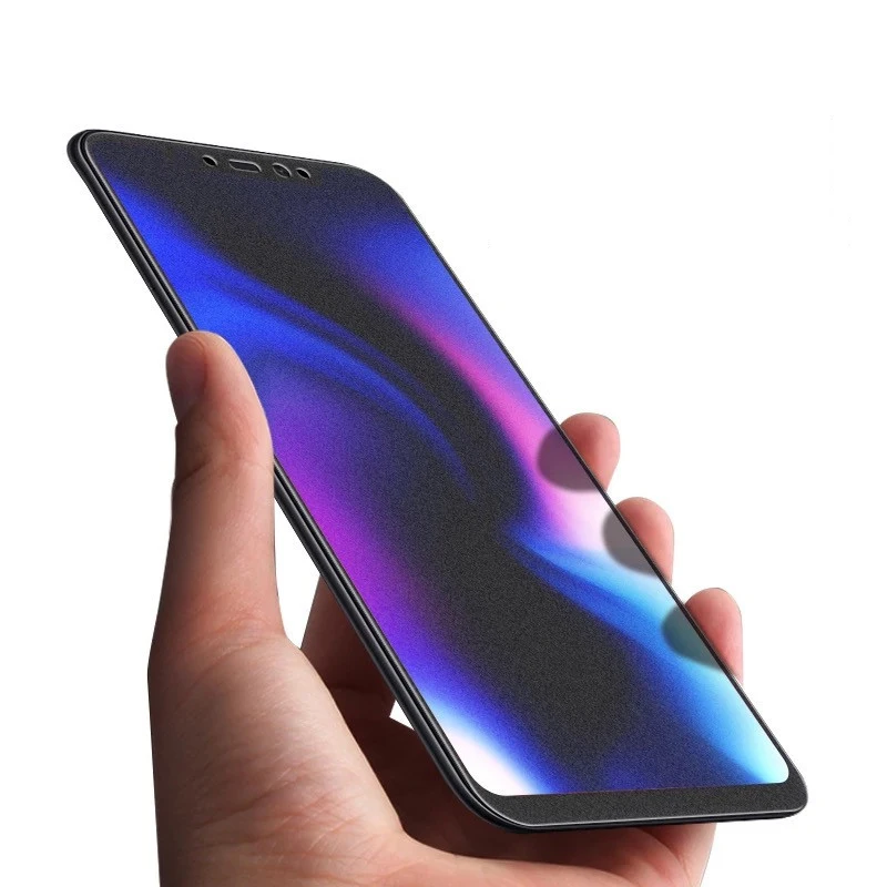 Микроданные для Xiaomi Redmi 4X S2 GO 2.5D против отпечатков пальцев матовое закаленное