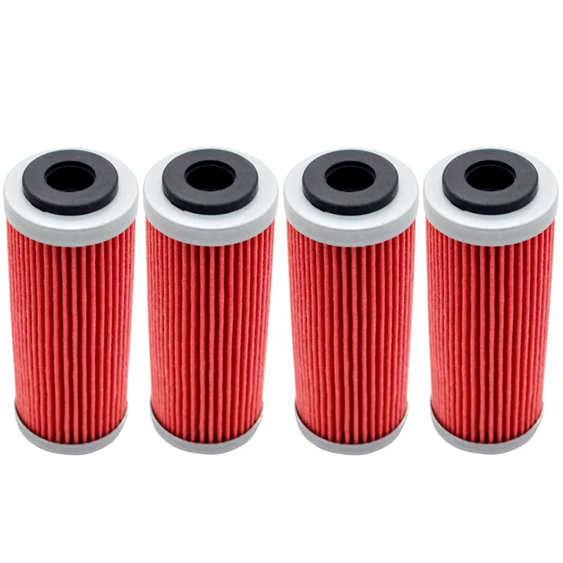 4 шт. масляный фильтр очиститель для KTM SMR EXC XC F XCF SXF EXCF W XCFW Фрирайд 250 300 350 400 450 XCW 530