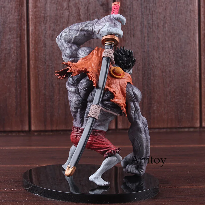 Одна деталь аниме скульптуры большой объем. 3 Banpresto фигура Колизей кошмар Луффи фигурка ПВХ Коллекционные Фигурки Модель игрушки