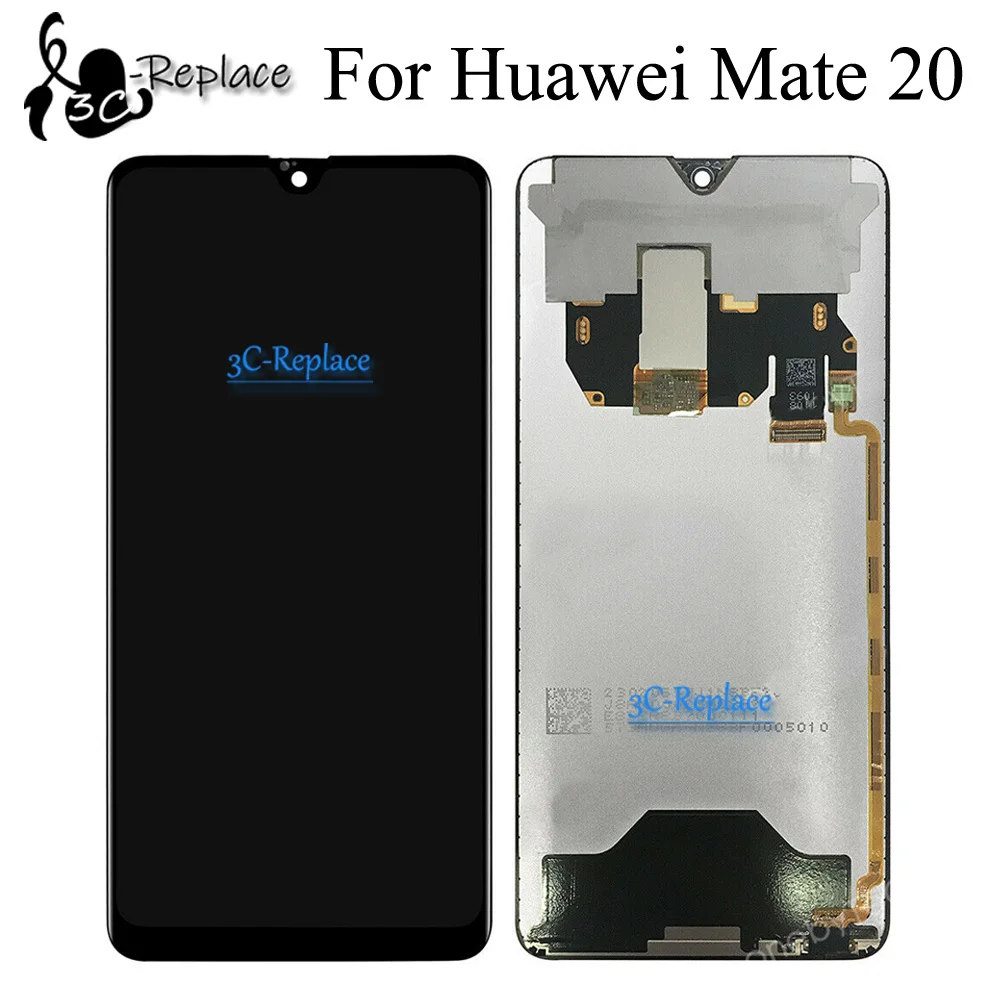 Тестирование оригинальные 6,5 дюймов для huawei Коврики 20 HMA-TL00 HMA-AL00 HMA-LX9 HMA-L29 ЖК-дисплей Дисплей кодирующий преобразователь сенсорного экрана в сборе