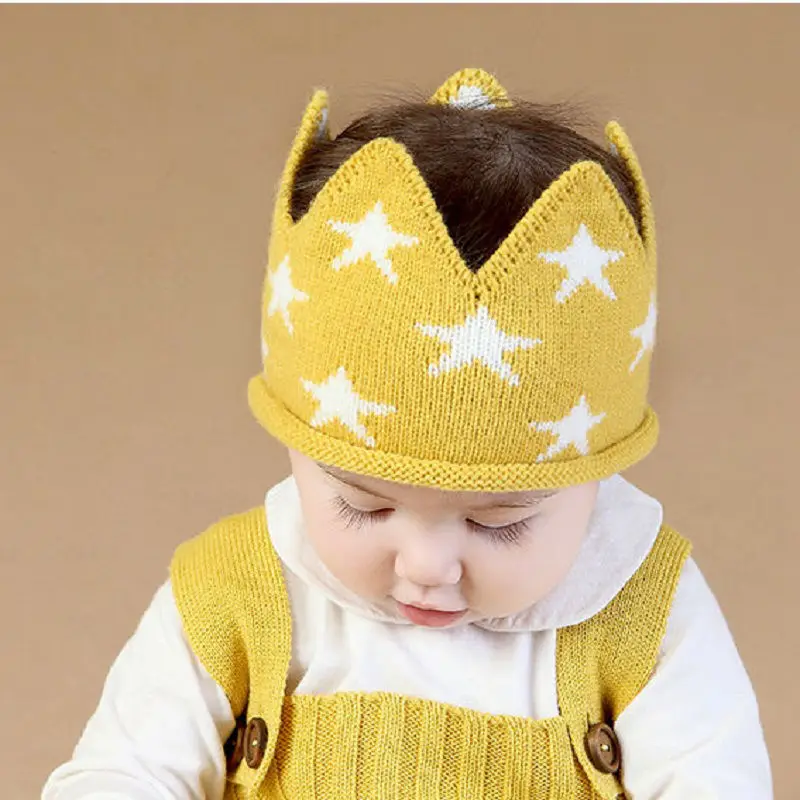 Вязаная повязка на голову Naturalwell со звездой милый головной убор для
