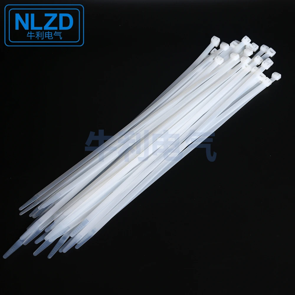 Factory Standard 350mm Zip Ties 250Pcs 5.2mm width Plastic Cable Tie SGS CE UL RoHS Certified wire fasteners nylon loop tie |