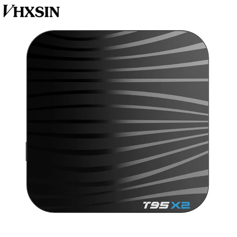 VHXSIN 5 шт./лот T95X2 Android 8 1 Amlogic S905X2 четырехъядерная ТВ-приставка 2G 16G 4G 32G 2 WIFI USB 3 0 H.265 4K