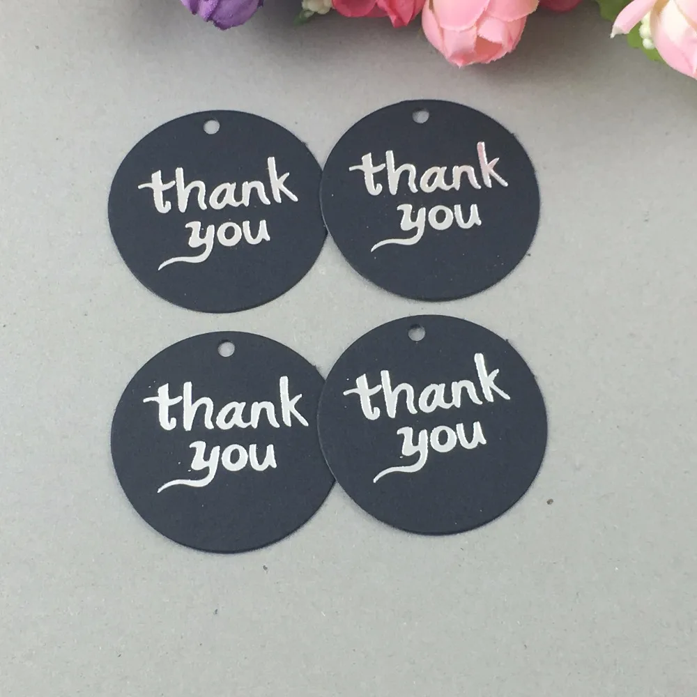 Новый стиль 500 шт./лот штемпелюя Серебряная &quotспасибо&quot повесить