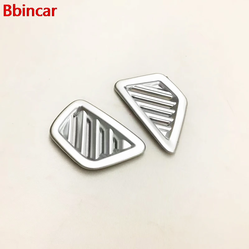 

Bbincar ABS Хромированная передняя панель вентиляционное отверстие крышка рамка отделка 2 шт. для левого привода только для BMW 5 серии G30 2017